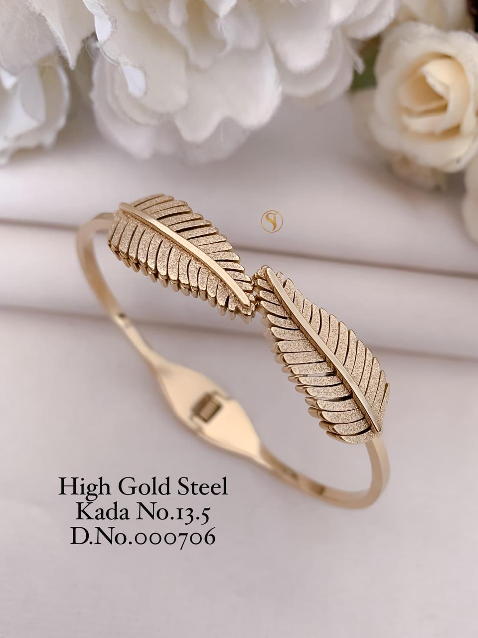 High Gold Steel Bracelets